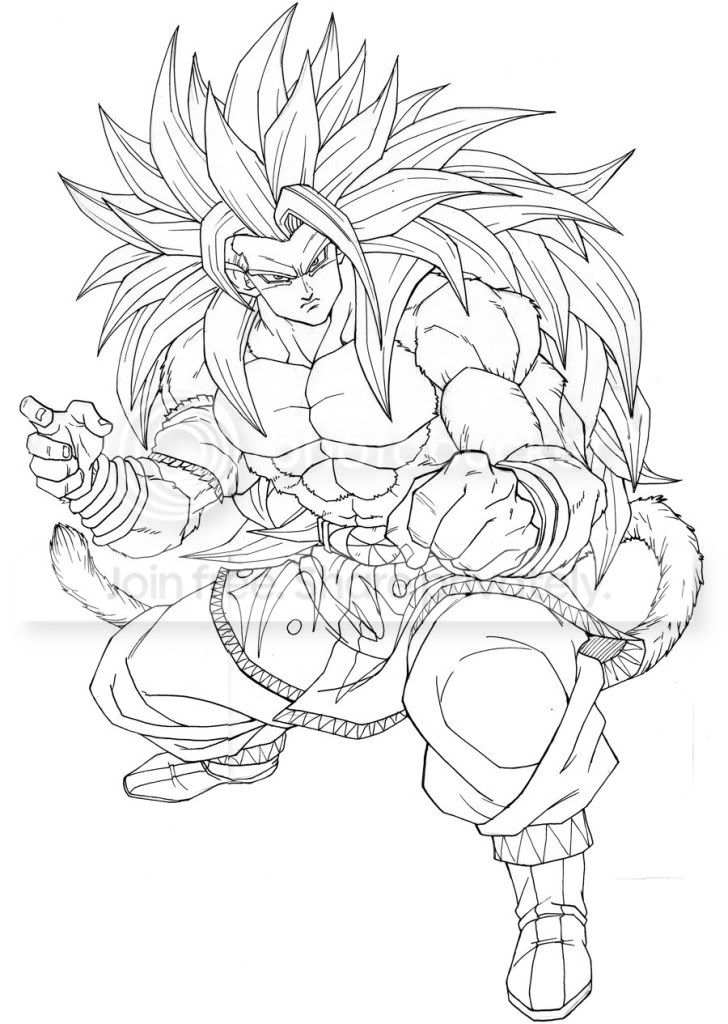 Goku Ssj5 Drawing